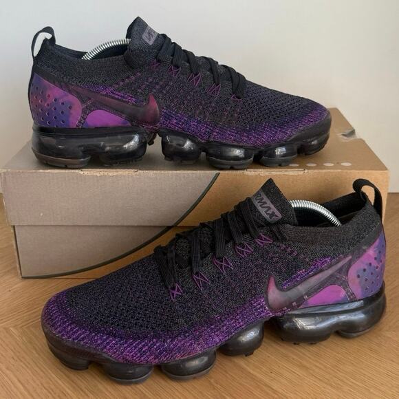 Nike Vapormax Flyknit 2 “Midnight Purple” Men Sneakers - SZ 8.5